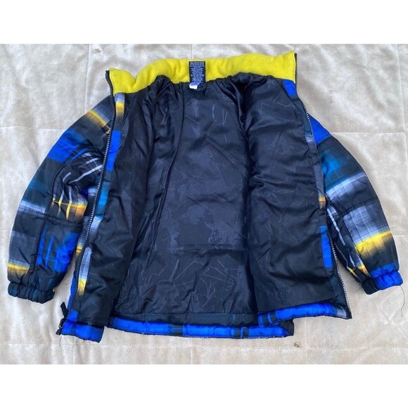 ZeroXposur Lightweight and warm Jacket black blue yellow unisex kids size 7 - Picture 3 of 8